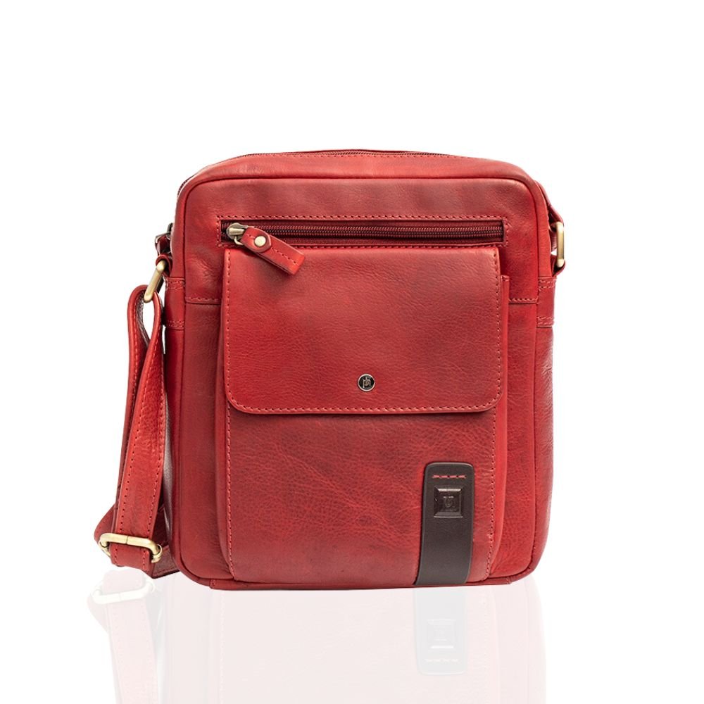 Crossbody Leather Bag - Rafa Tuscan