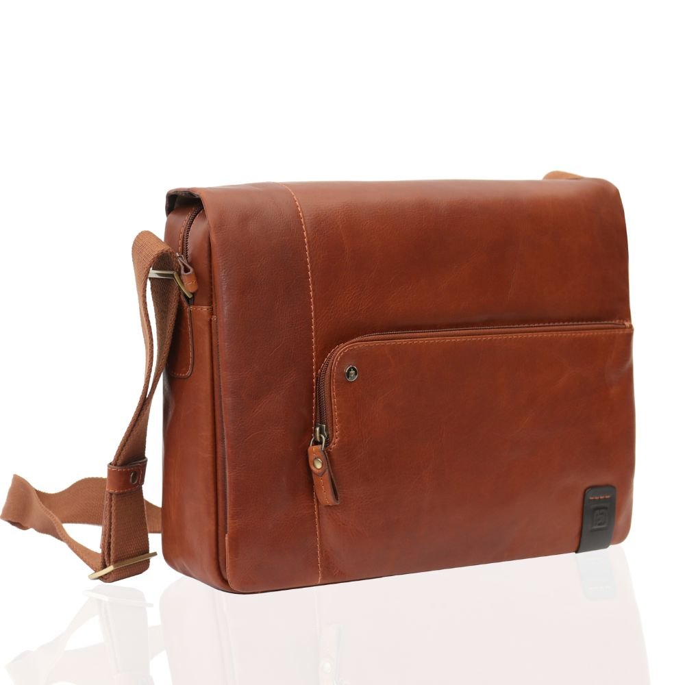 Laptop Messenger Bag - Dario Tuscan