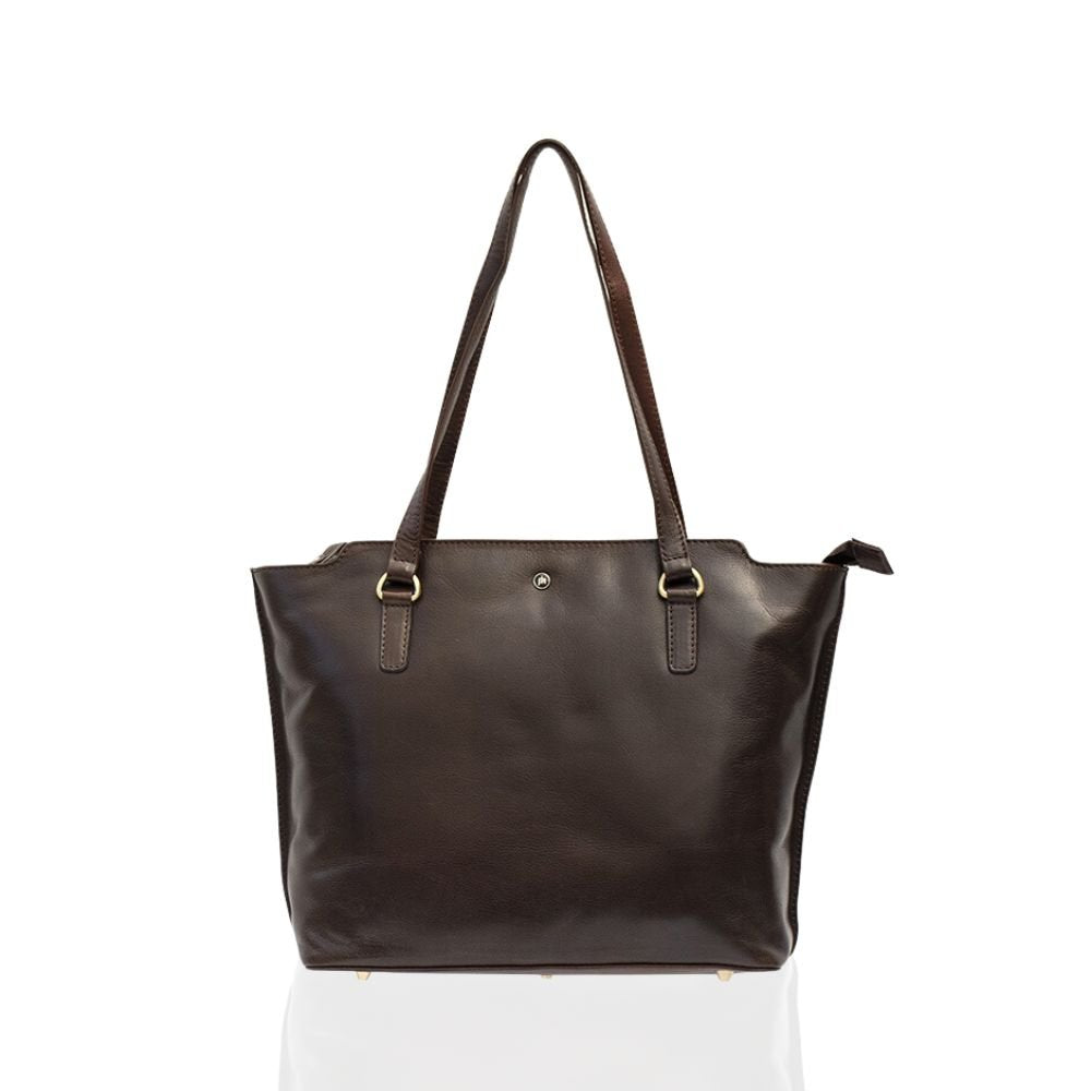 Leather Tote Bag - Juliette Tuscan