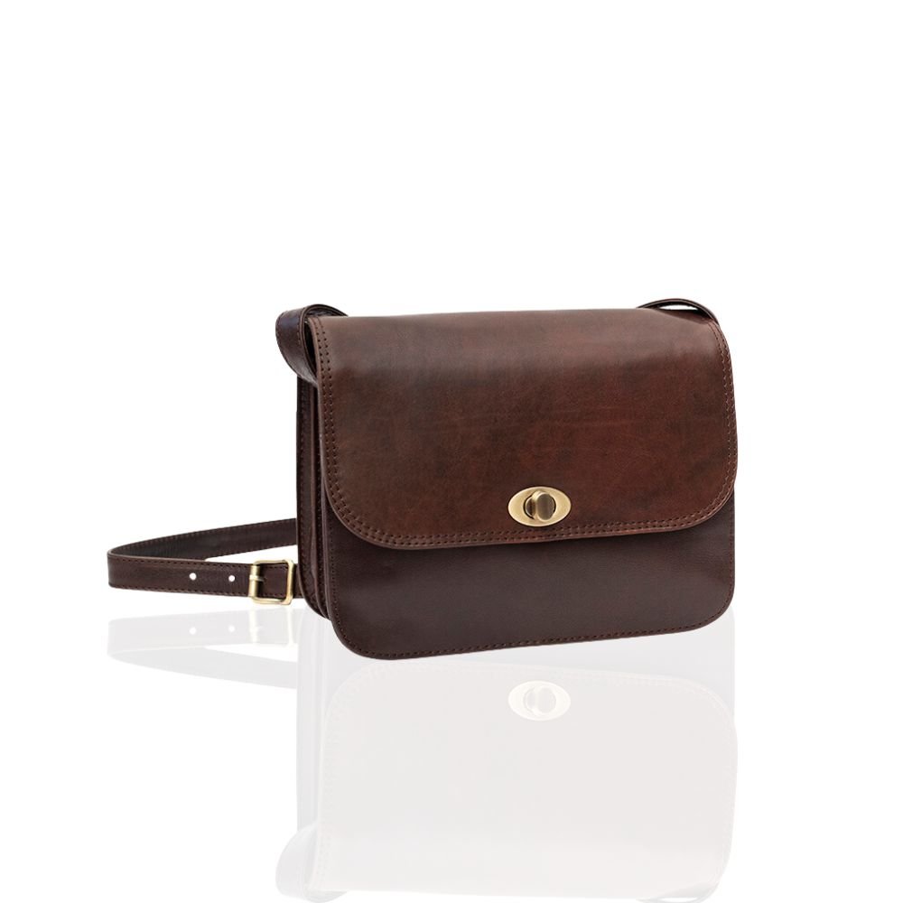 Triple Compartment Handbag - Bianca Tuscan