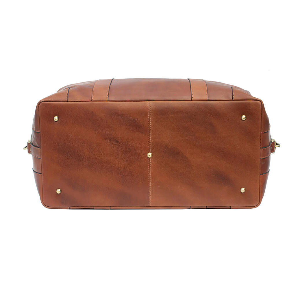 Leather Holdall Vintage Style Duffle Bag Ridgeback