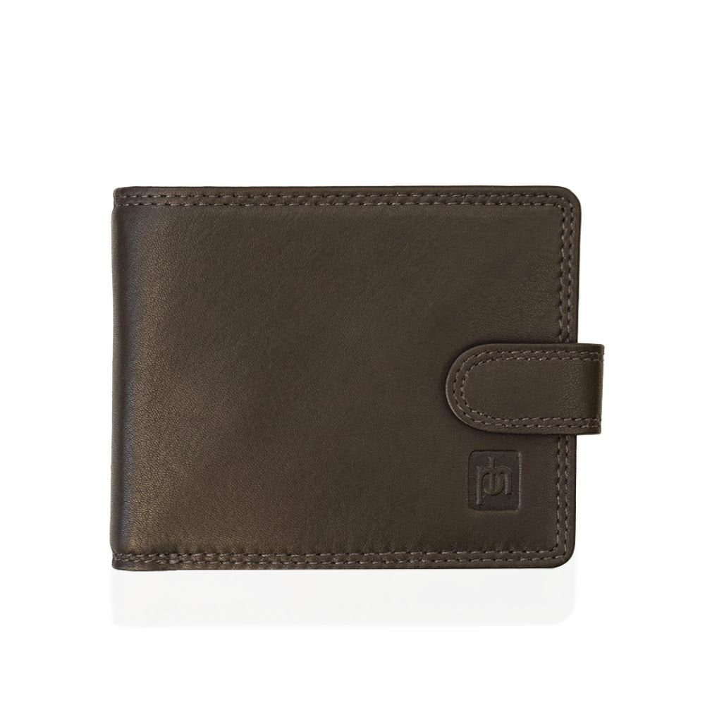 Washington Leather Wallet With Large Coin Pocket