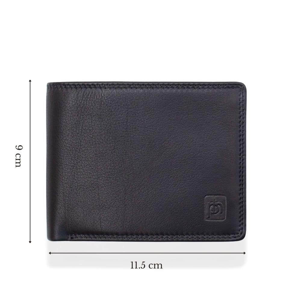 Washington-RFID-Bifold-Wallet-Black-front-measurements.jpg