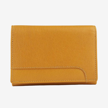 Velura Clip Frame Trifold Purse