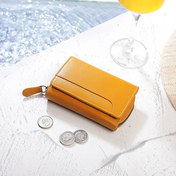 Velura Leather Purse For Women