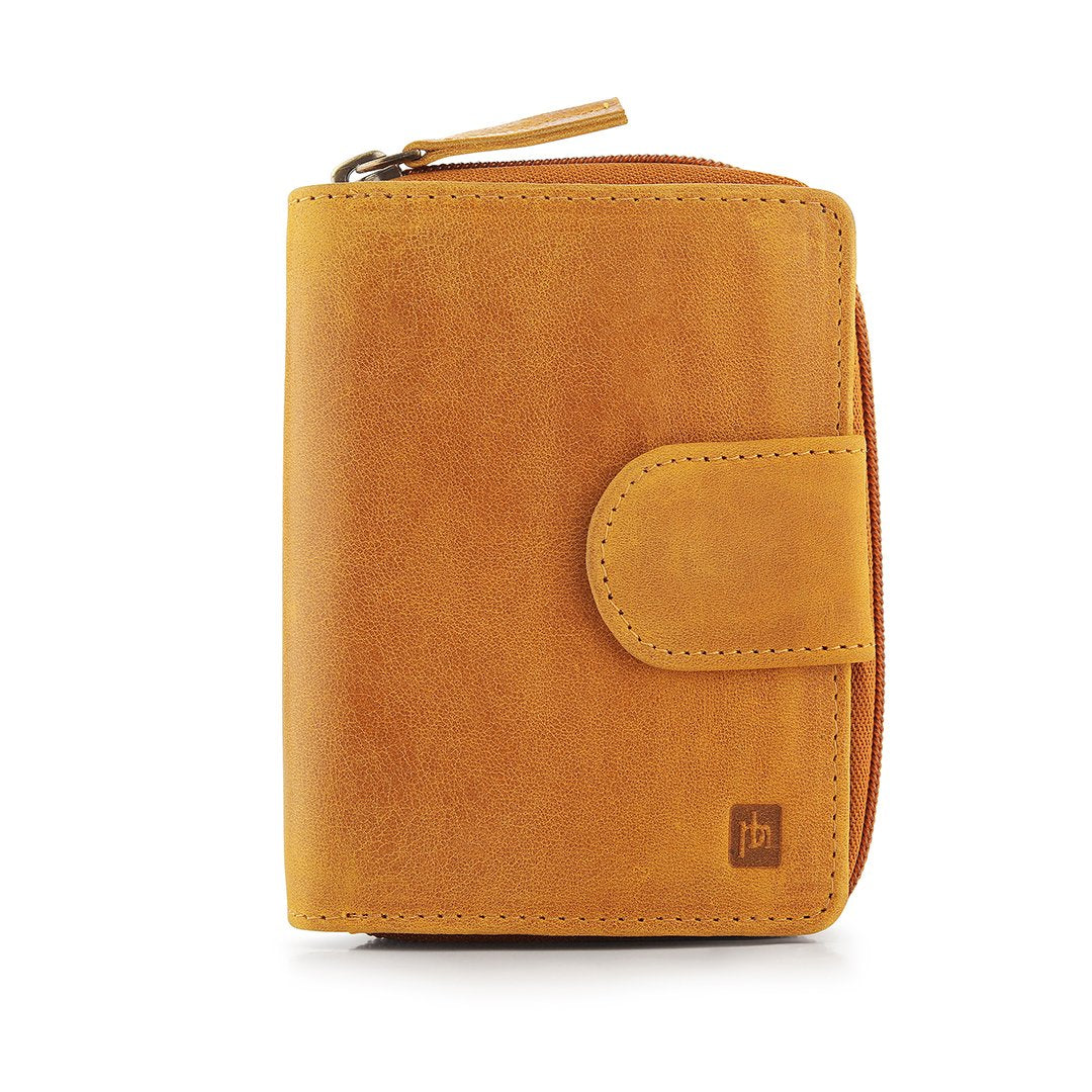 Columbia Leather Purse With Zip
