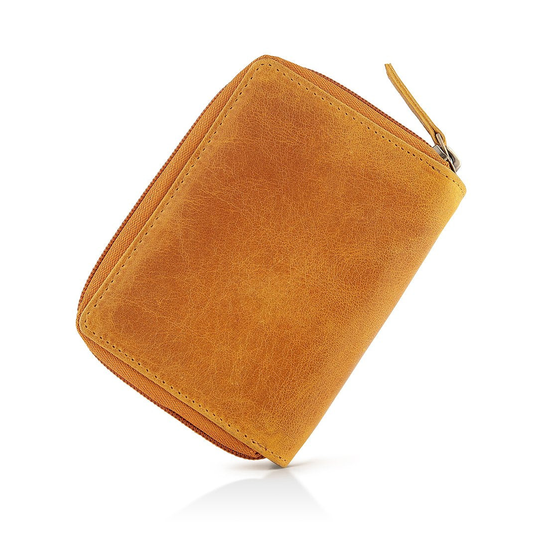 Columbia Leather Purse With Zip