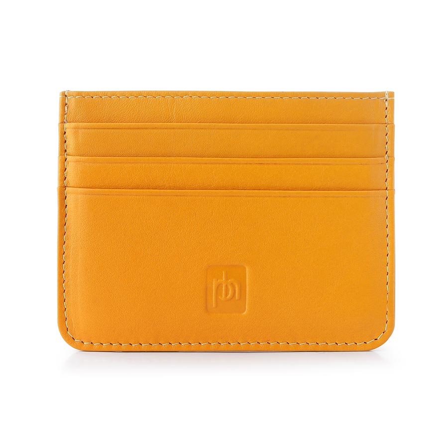 Personalised Leather Card Holder with RFID