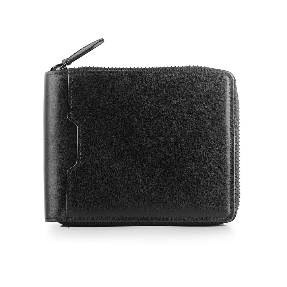 Zip Around Leather Wallet - Carlos Alperto