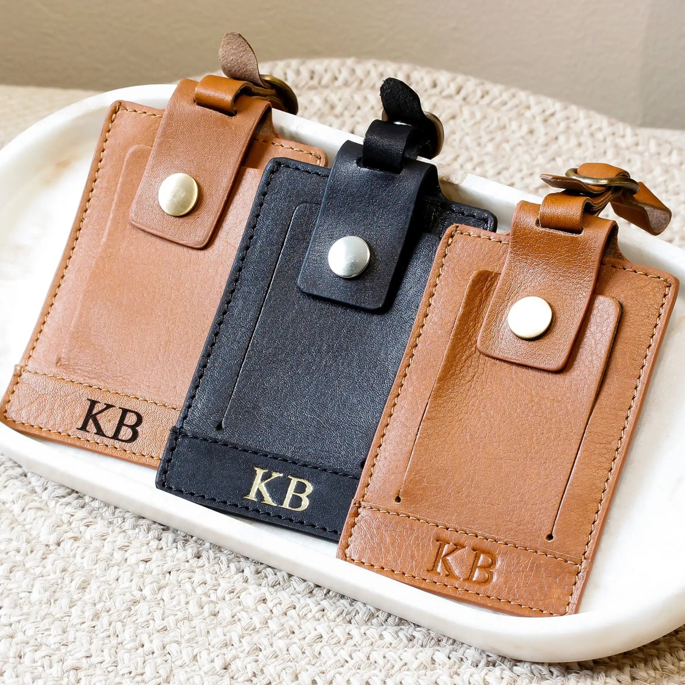 Leather Luggage Tag 