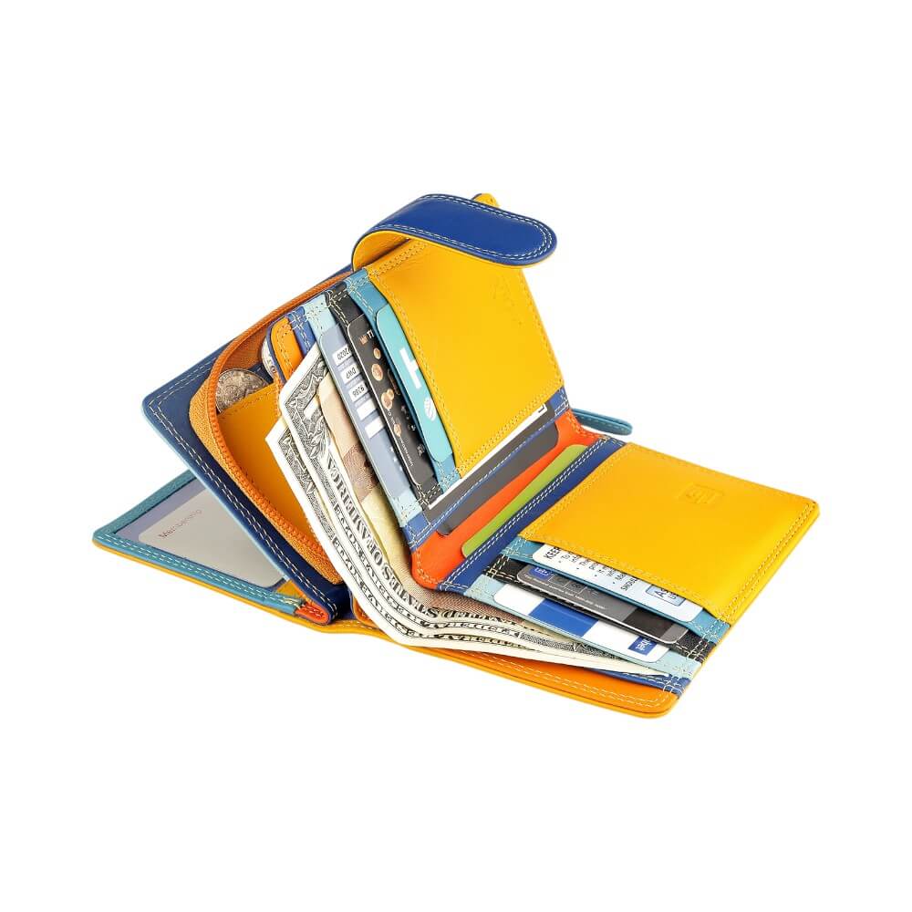 Women's Multi-Colour Leather Purse – Jasmine London