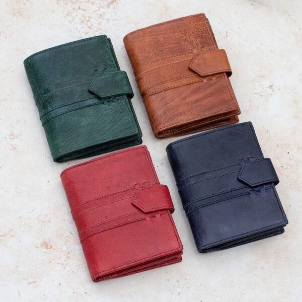 leather purses for women in various colours