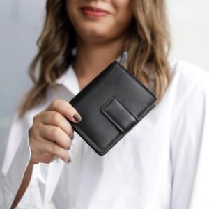 leather purse