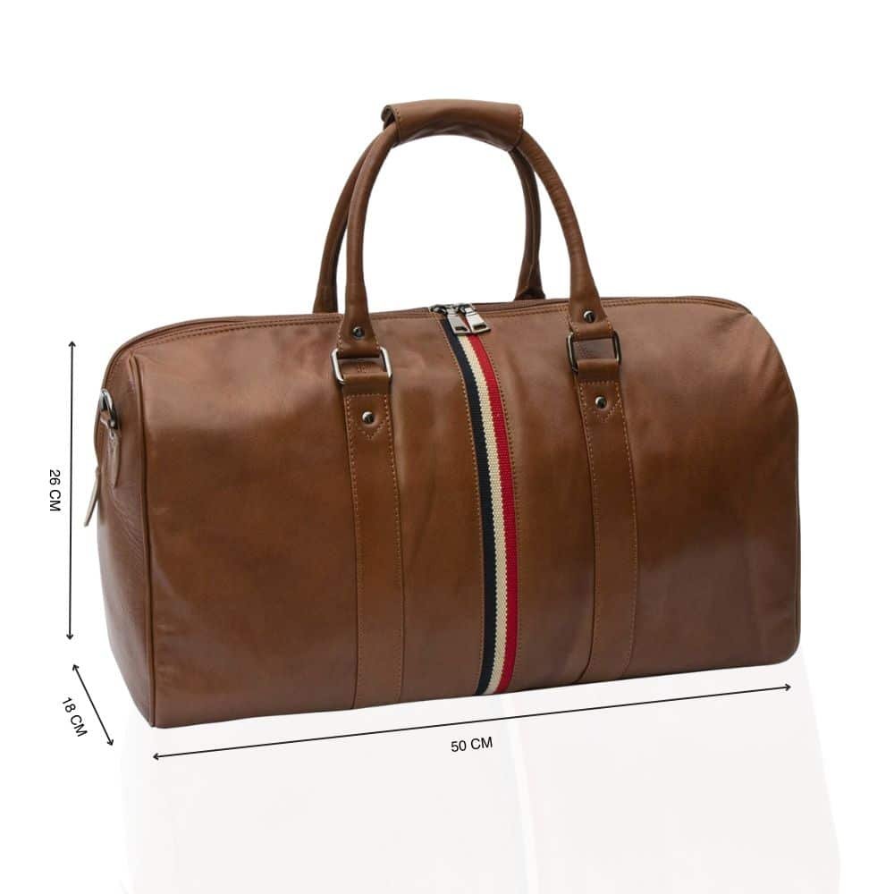 leather bag duffle