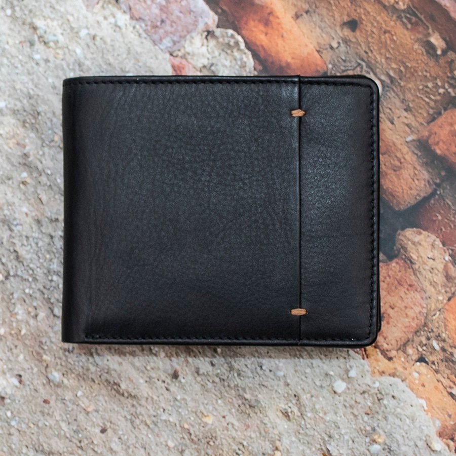 Wallet with online coin pouch mens