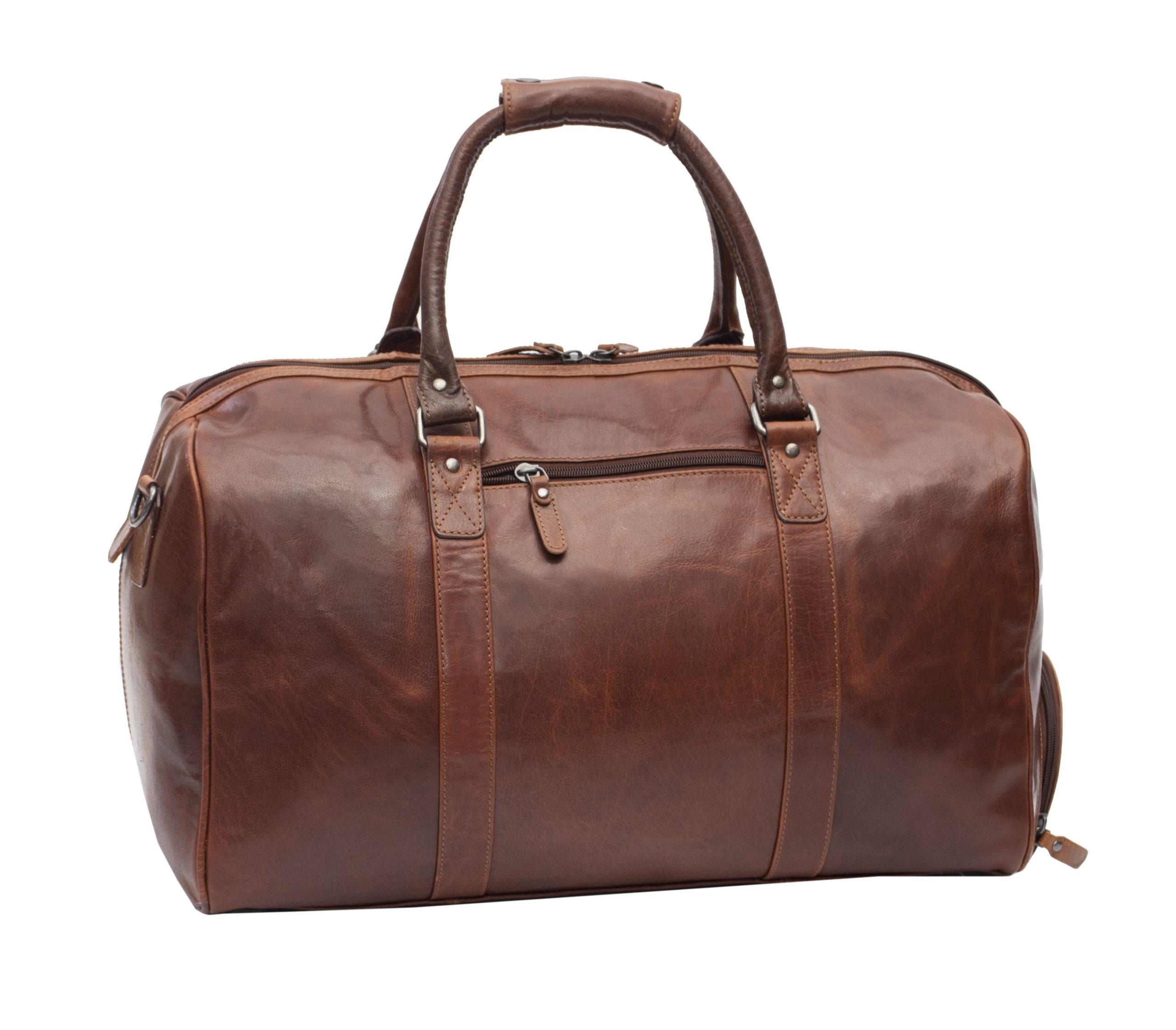 Tribal Holdall With Shoe Compartment Vintage Brown