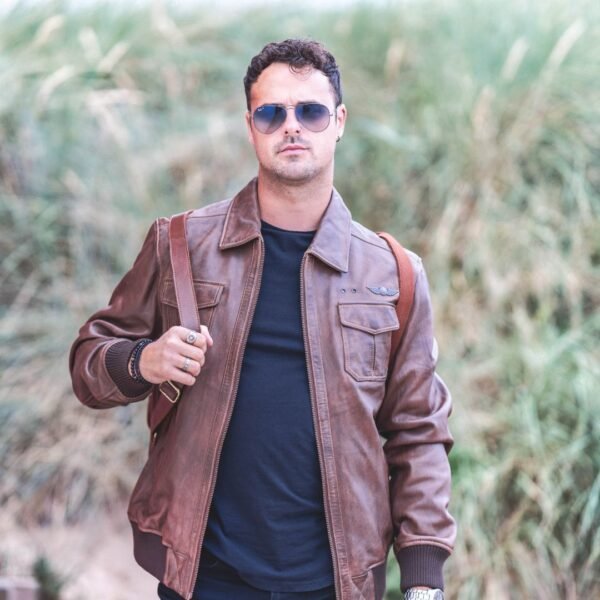 Aviator Mens leather jackets