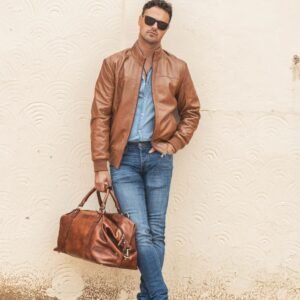 Mens Classic leather jackets