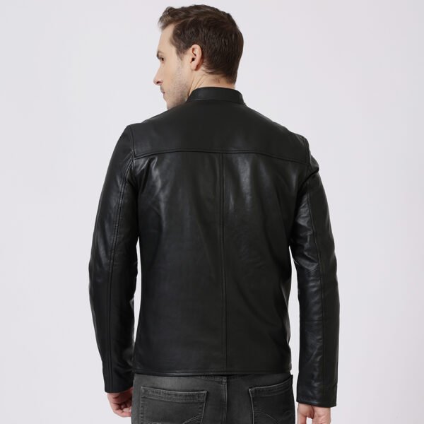 Mens Black leather jackets