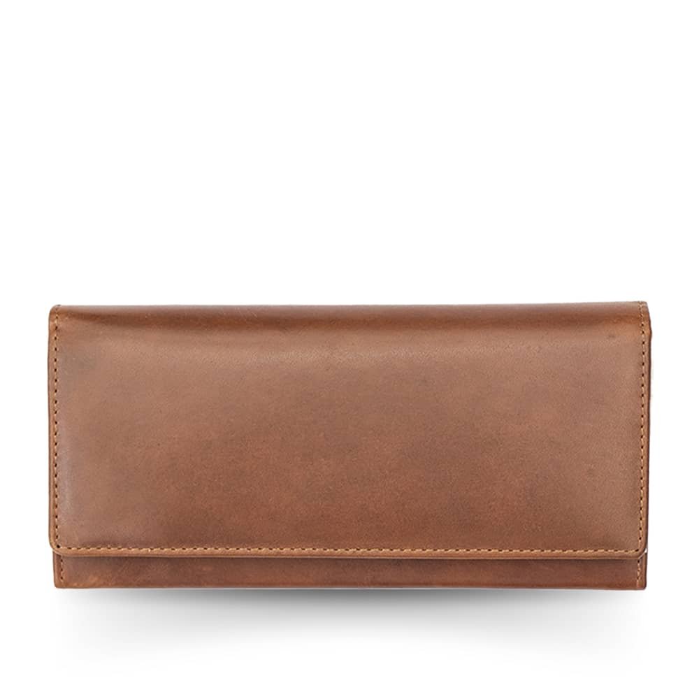 Woman's Slim Leather Purse