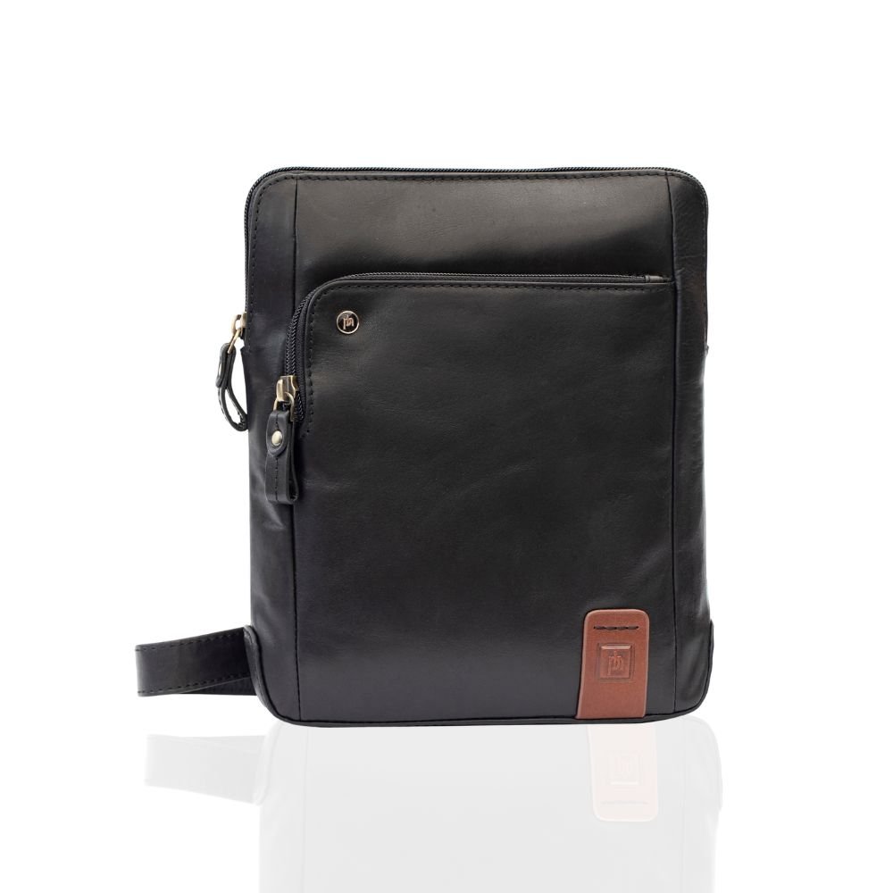 Mens crossbody outlet bag black