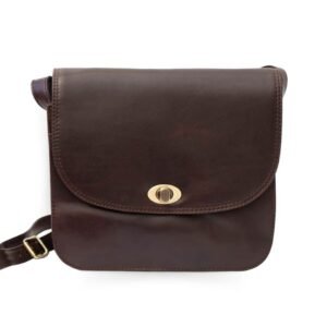 Turn Lock Large Handbag