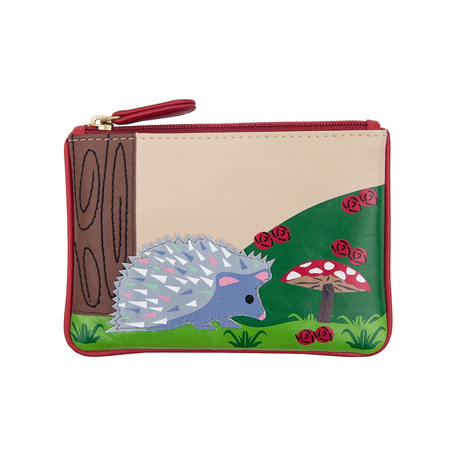 Hedgehog Picture Coin Purse