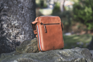 Leather briefcases bags have several sections to keep everything organised.