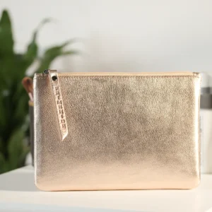 Soft Leather Makeup Pouch Trending