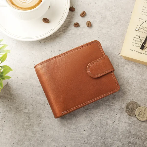 Genuine leather wallet for men